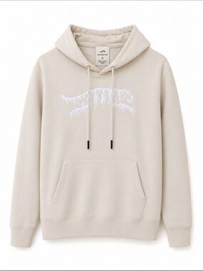 Sun Day Red Tiger Woods Icon Chain Stitch Hoodie In Cream Size Small EUC!